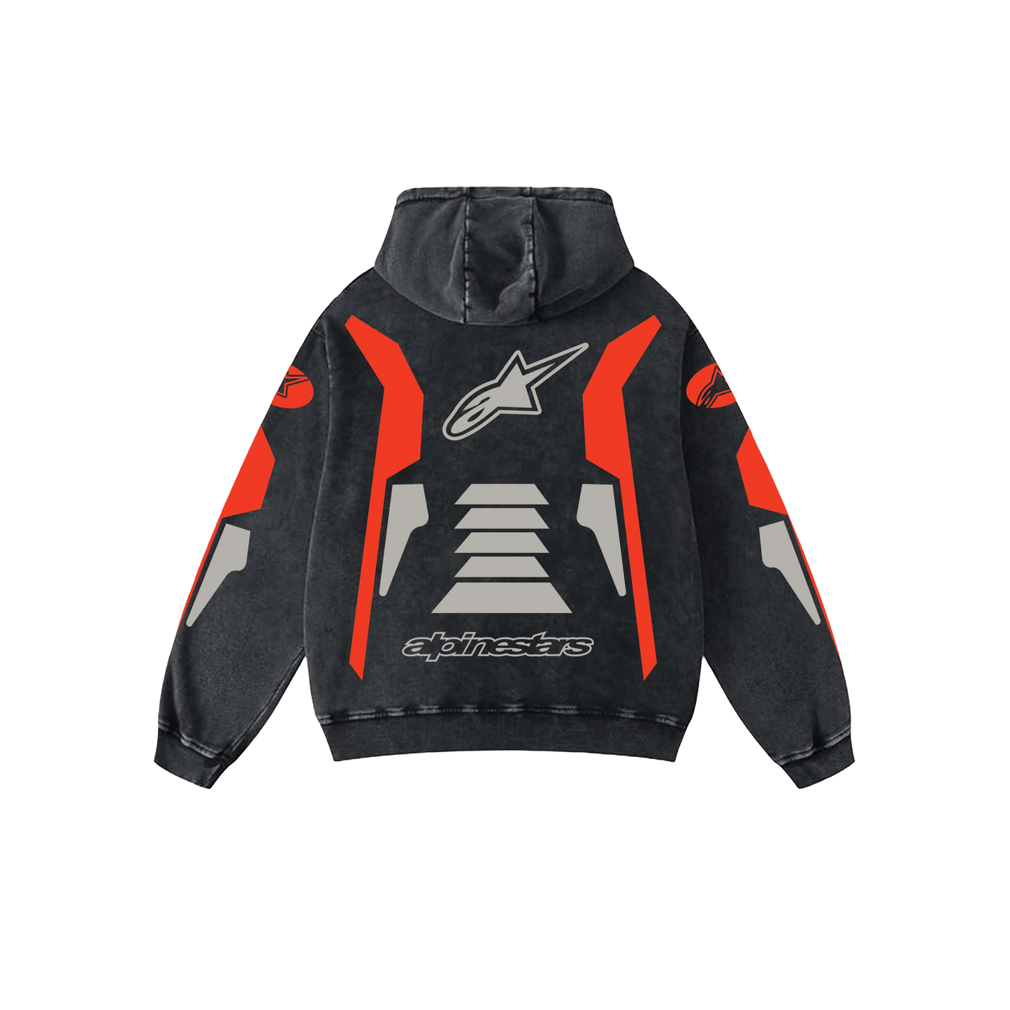 Alpinestar Acid Wash Oversized Hoodie