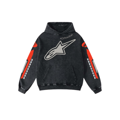 Alpinestar Acid Wash Oversized Hoodie