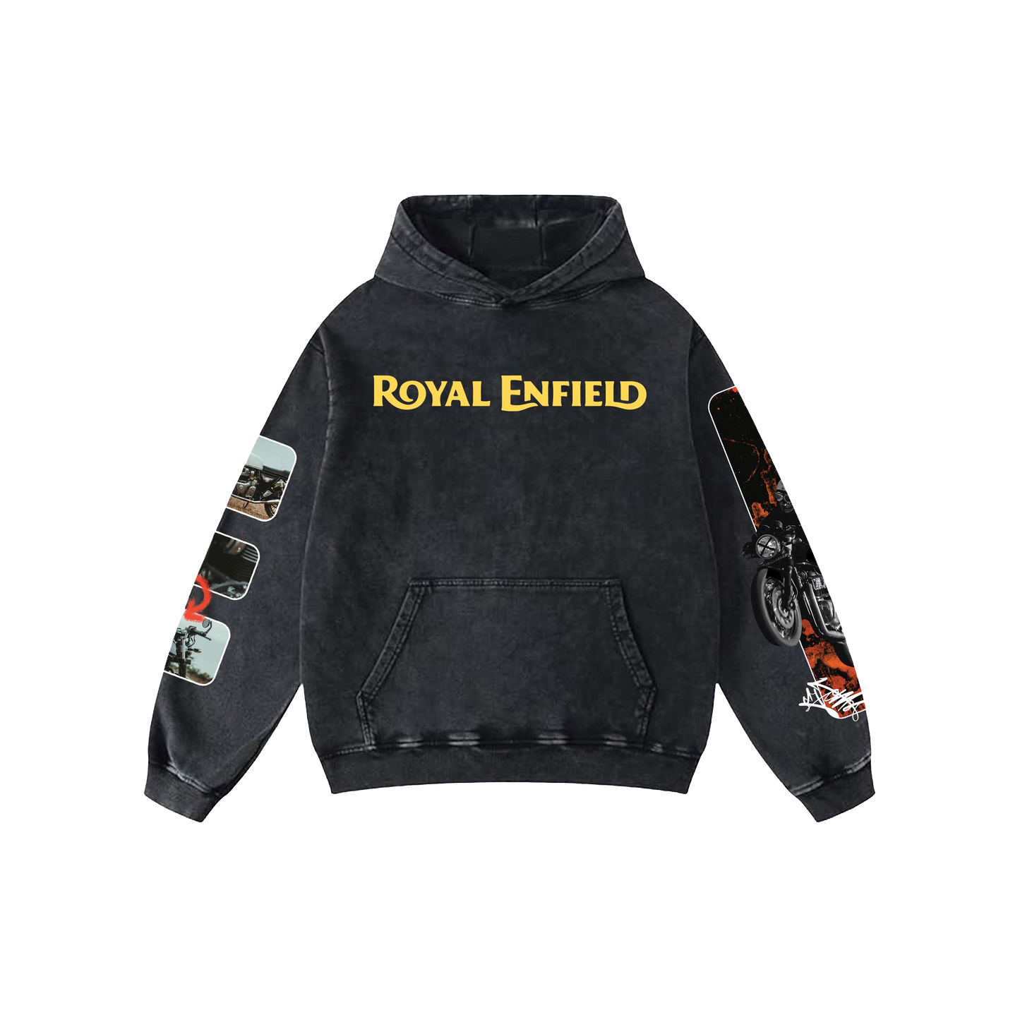 GT Acid Wash Oversized Hoodie