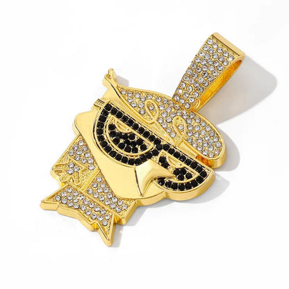 Dexter Iced Pendant Chain