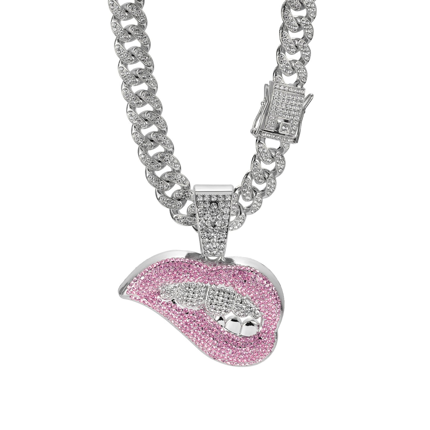 Glam Lips Drip Chain