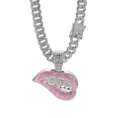 Glam Lips Drip Chain