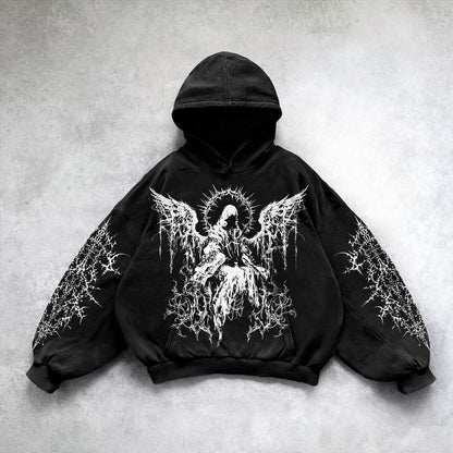 Angel of Ashes Oversized Hoodie