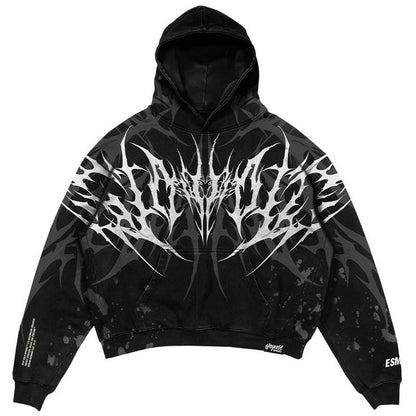 Void Spikes Oversized Hoodie