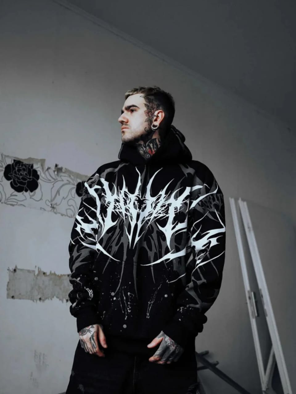 Void Spikes Oversized Hoodie