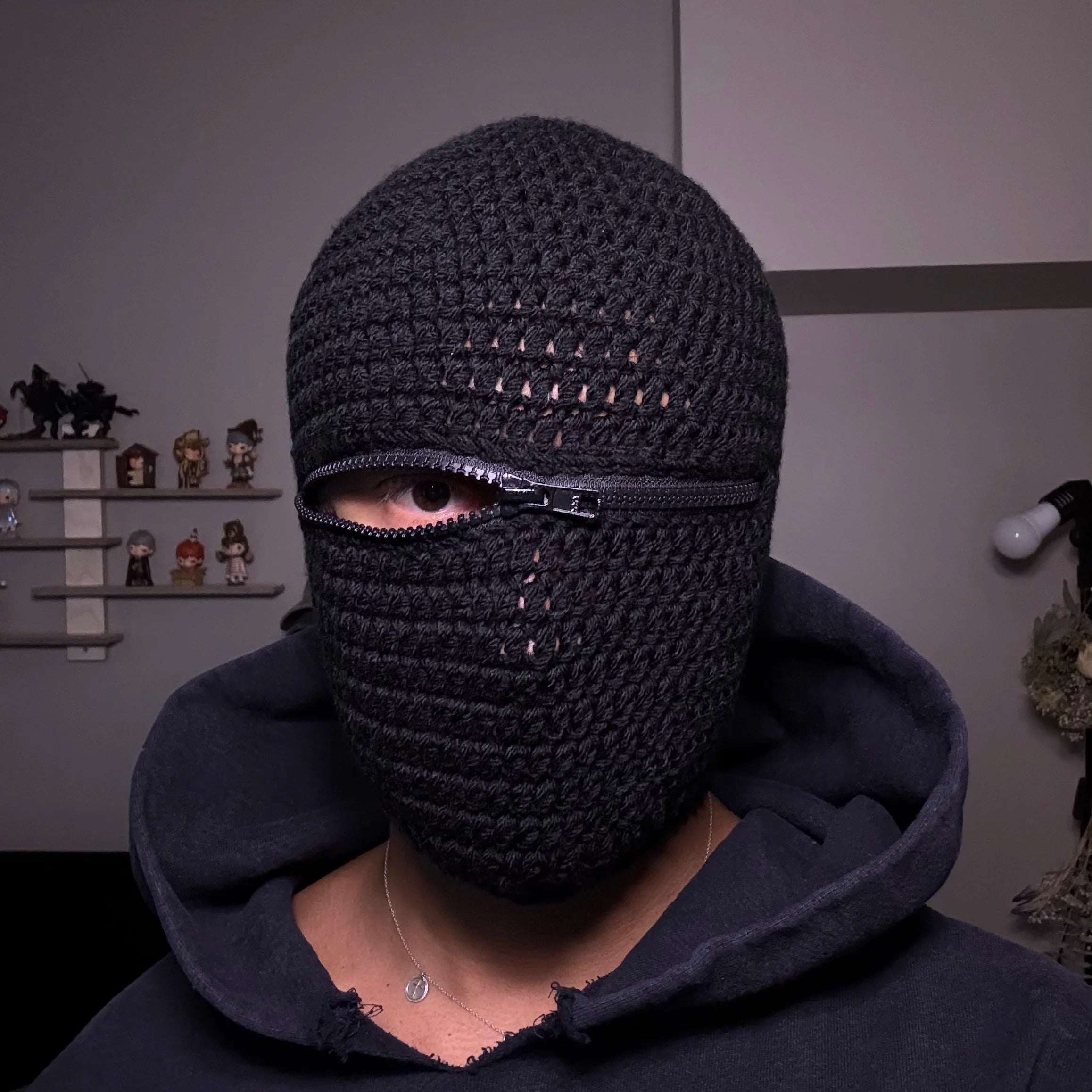 Blackout Zipper Mask